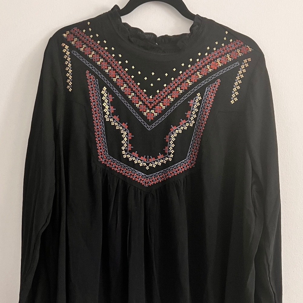 Torrid Crinkle Gauze Blouse NWT
